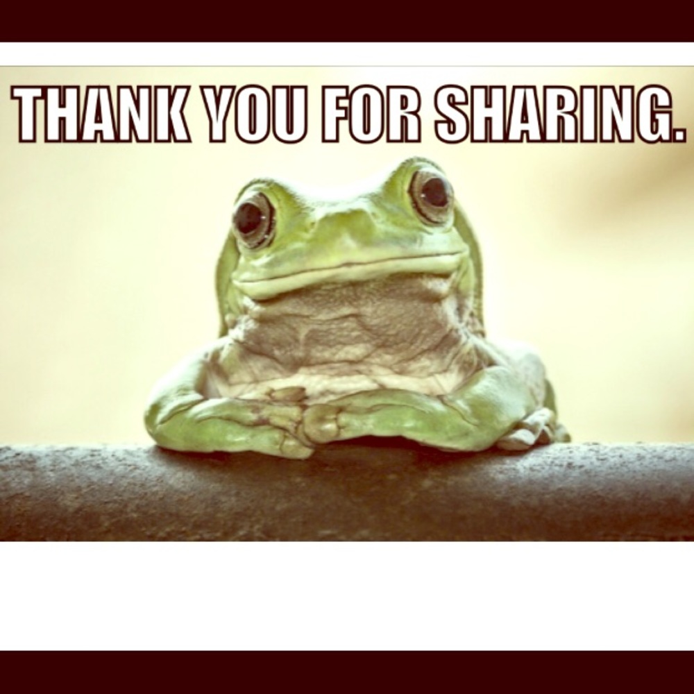 I love to share 💕💕💕